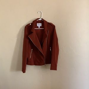 Carolina Belle Montréal rust zip up jacket